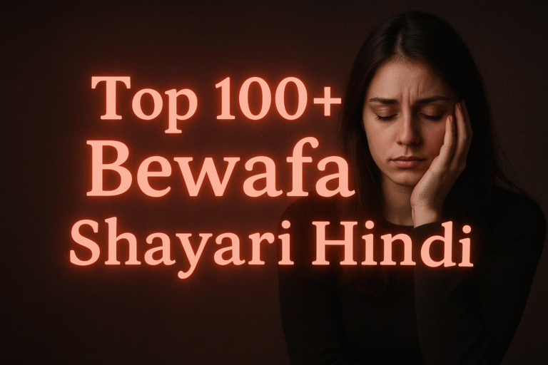 💔 Top 100+ Bewafa Shayari Hindi | Sad Love Shayari for Broken Hearts