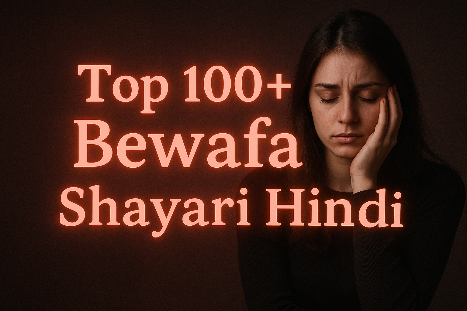 💔 Top 100+ Bewafa Shayari Hindi | Sad Love Shayari for Broken Hearts