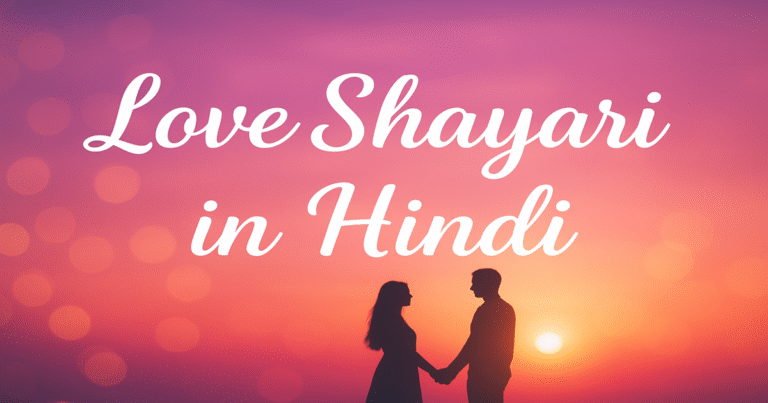 Best Love Shayari in Hindi | Heart Touching & Romantic Lines
