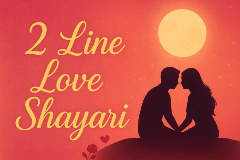 2 Line Love Shayari In Hindi